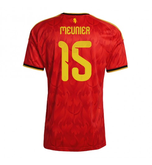 Belgia Thomas Meunier #15 Kotipaita MM-kisat 2026 Lyhythihainen Belgia Thomas Meunier #15 Kotipaita MM-kisat 2026 Lyhythihainen